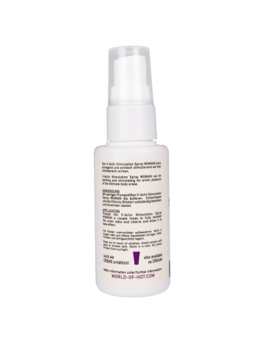HOT - SPRAY ESTIMULANTE V-ACTIV PARA MULHERES 50 ML