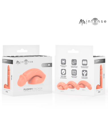 MR INTENSE - PÊNIS FLEXÍVEL TAMANHO M REALISTA