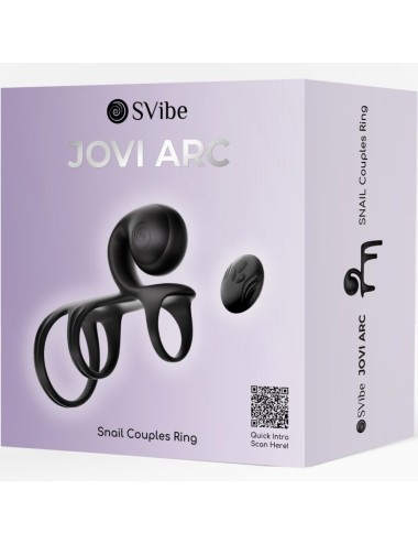 SNAIL VIBE - ANEL DE CASAL JOVI ARC COM CONTROLE REMOTO PRETO