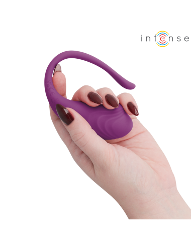 INTENSE - OVO VIBRATÓRIO ROXO OLIVIA COM CONTROLE REMOTO