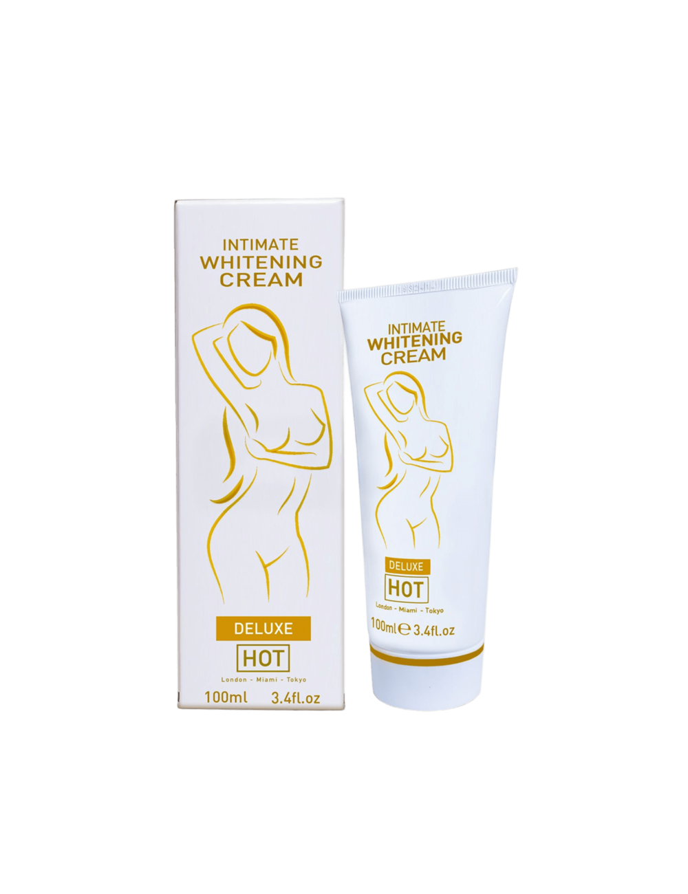 HOT - CREME CLAREADOR ÍNTIMO DELUXE 100 ML