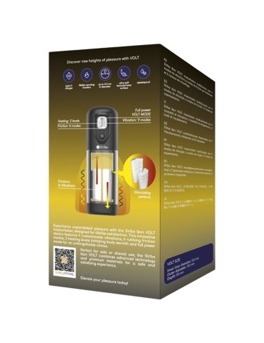 SNAIL VIBE - IKON VOLT MASTURBADOR COM EFEITO DE CALOR E FRICÇÃO