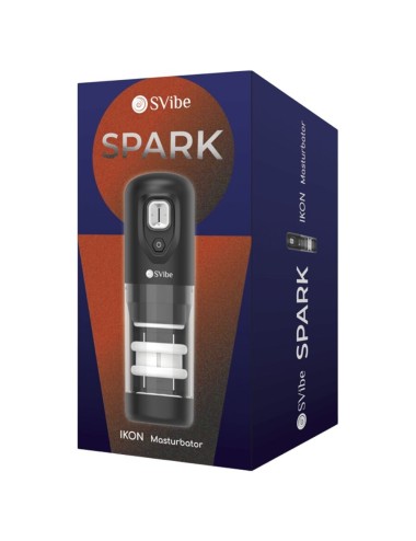 SNAIL VIBE - IKON SPARK MASTURBADOR COM ROTAÇÃO E IMPULSÃO