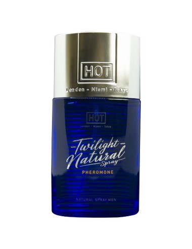 HOT - SPRAY NATURAL DE FEROMÔNIOS CREPÚSCULOS PARA HOMENS 50 ML