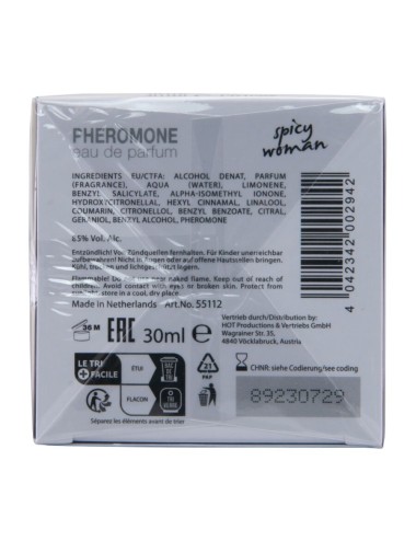 HOT - PERFUME DE FEROMÔNIOS MIAMI SPICY WOMAN 30 ML