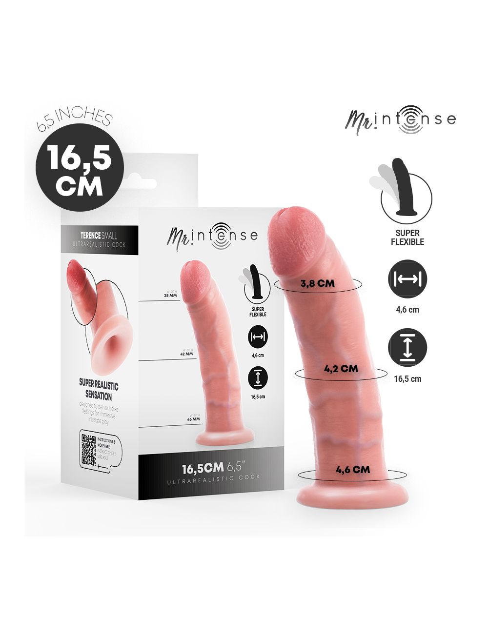 MR INTENSE - PEQUENO DILDO TERENCE 16