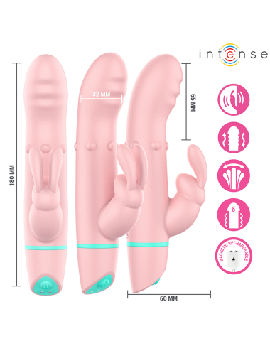 INTENSE - ALVIN RABBIT STIMULATOR & ROLLING VIBRATOR + OSCILANTE