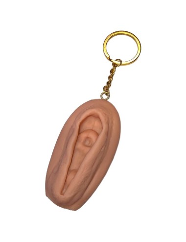 DIABLO PICANTE - CHAVEIRO VAGINA TOM CLARO