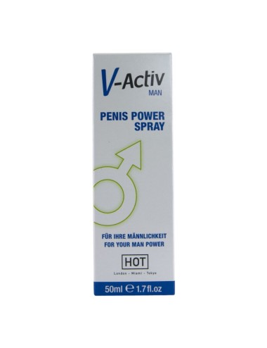 HOT - V-ACTIV SPRAY PARA POTÊNCIA PENIANA 50 ML