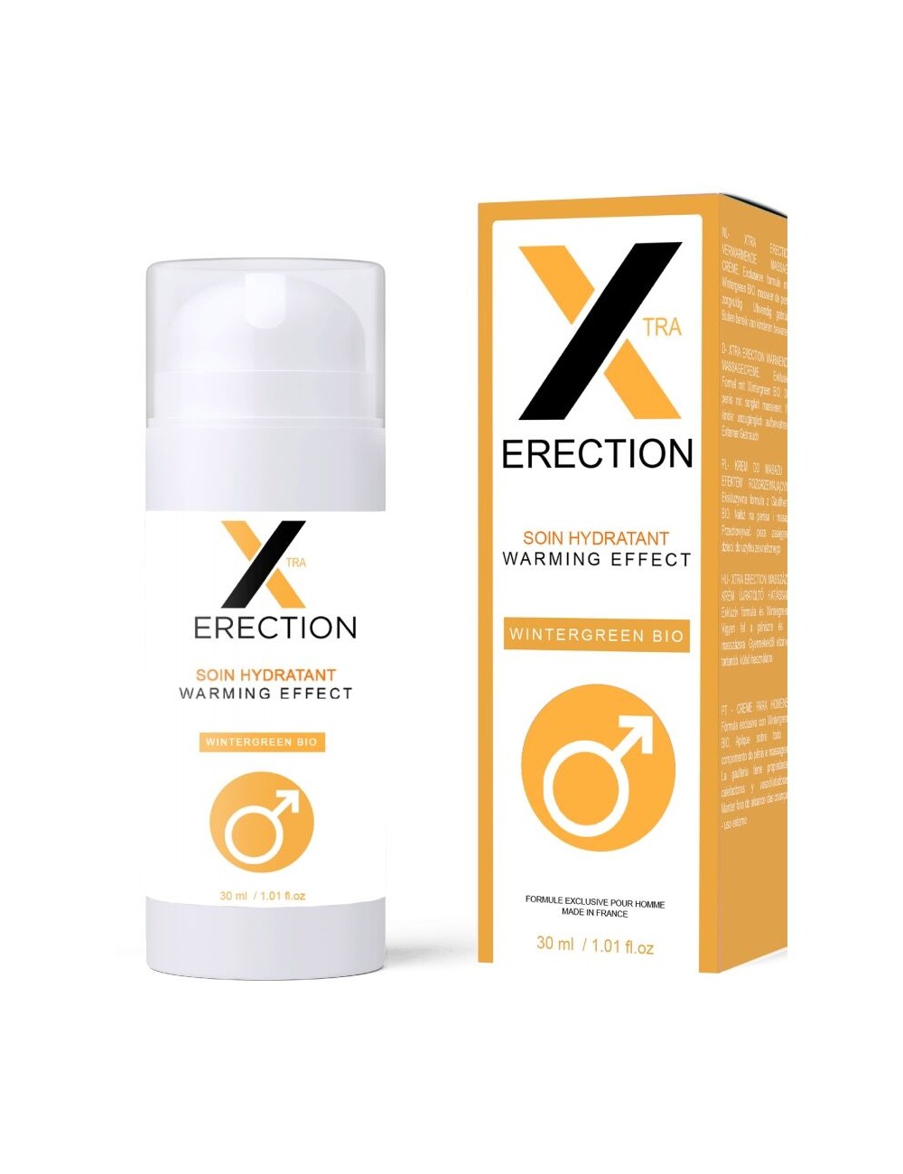 RUF - X ERECTION EFEITO CALOR CREME PARA EREÇÃO 40 ML