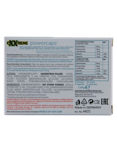 HOT - EXXTREME CAPACITORES DE POTÊNCIA MAN 5 UNIDADES