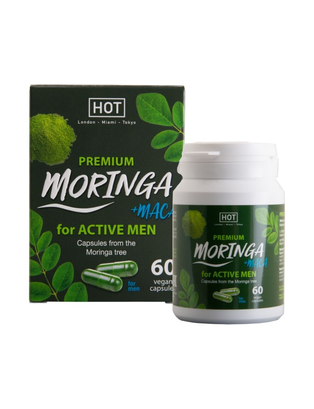 HOT - MORINGA BONÉS PARA HOMENS 60 UNIDADES