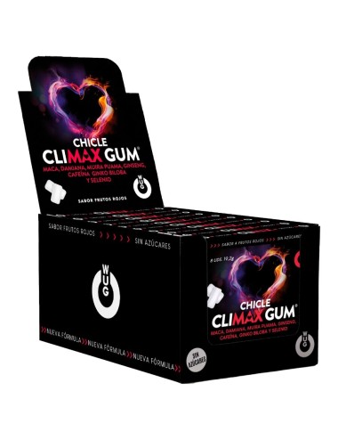 WUG SEX SENSE - CLIMAX | EXPOSITOR 12 X 8 UNIDADES