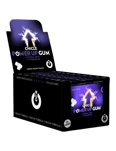 WUG POWER UP - AUMENTO DE ENERGIA E MELHORA DO FOCO | EXPOSITOR 12 X 8 UNIDADES