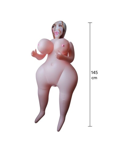 HIDDEN DESIRE - HEAVY HEATHER BONECA INFLÁVEL 145 CM