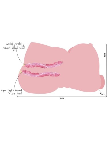 HIDDEN DESIRE - BIG FAT BANGING BABE TORSO MASTURBADOR FEMININO 10 KG