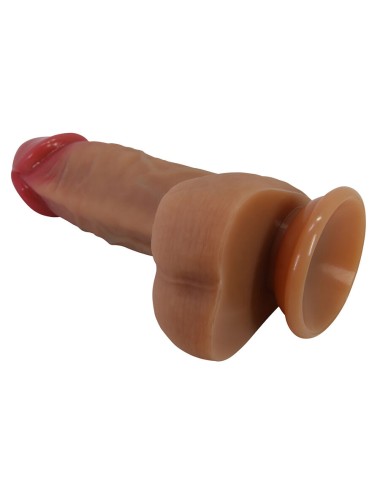 PRETTY LOVE - CURTIS DILDO REALISTA COM VENTOSA 17,3 CM -Ø- 4,2 CM