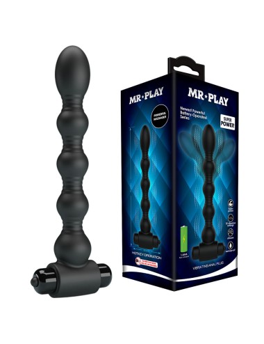 MR PLAY - MASSAGEADOR DE PLUG ANAL VIBRATÓRIO