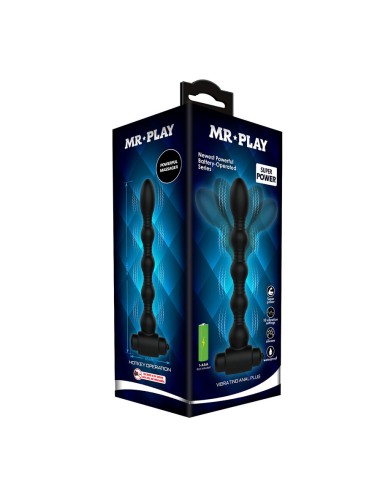 MR PLAY - MASSAGEADOR DE PLUG ANAL VIBRATÓRIO