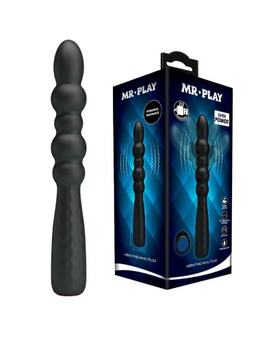 MR PLAY - PLUG ANAL VIBRATÓRIO FLEXÍVEL