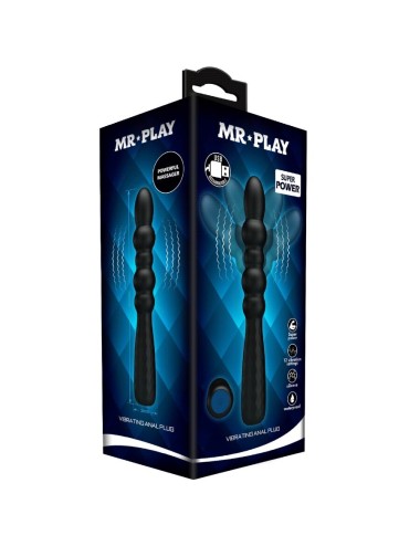 MR PLAY - PLUG ANAL VIBRATÓRIO FLEXÍVEL