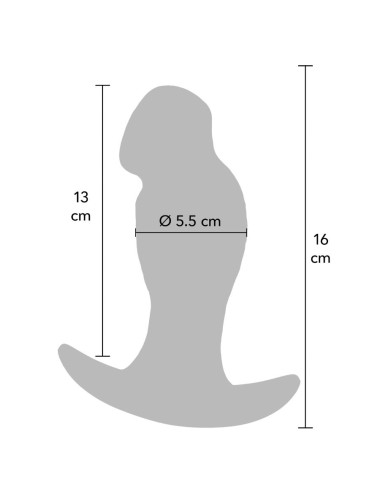 HIDDEN DESIRE - INFERNO PLUG ANAL REALISTA 16 CM