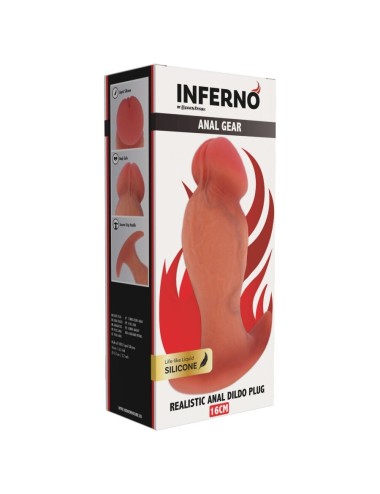 HIDDEN DESIRE - INFERNO PLUG ANAL REALISTA 16 CM