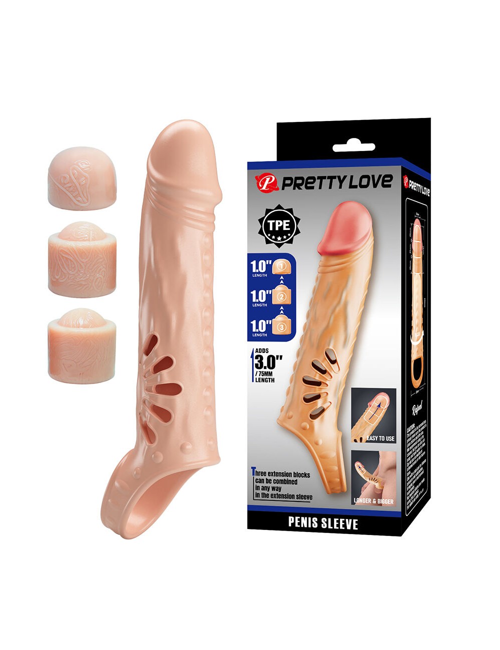 PRETTY LOVE - CAPA PENIANA COM EXTENSORES