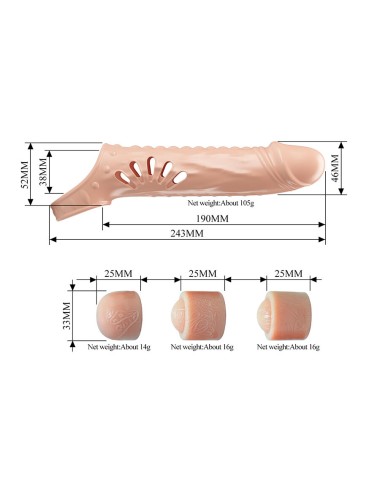 PRETTY LOVE - CAPA PENIANA COM EXTENSORES