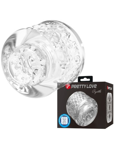 PRETTY LOVE - CRYSTLE MASTURBADOR DE ENTRADA DUPLA