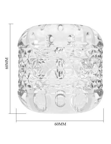 PRETTY LOVE - CRYSTLE MASTURBADOR DE ENTRADA DUPLA