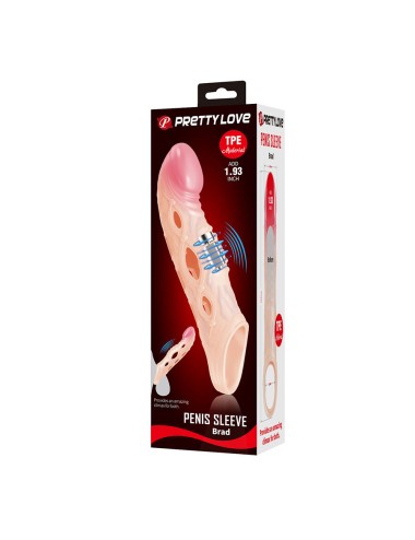 PRETTY LOVE - BRAD CAPA VIBRATÓRIA PARA PÊNIS