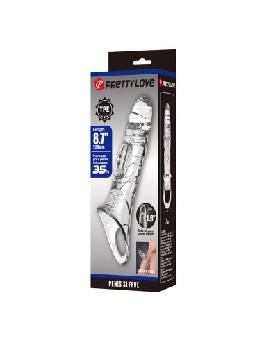 PRETTY LOVE - CAPA TRANSPARENTE PARA PÊNIS