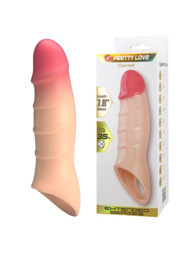 PRETTY LOVE - DARNELL CAPA DE PÊNIS COM EFEITO REALISTA