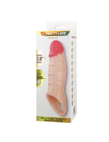 PRETTY LOVE - DARNELL CAPA DE PÊNIS COM EFEITO REALISTA