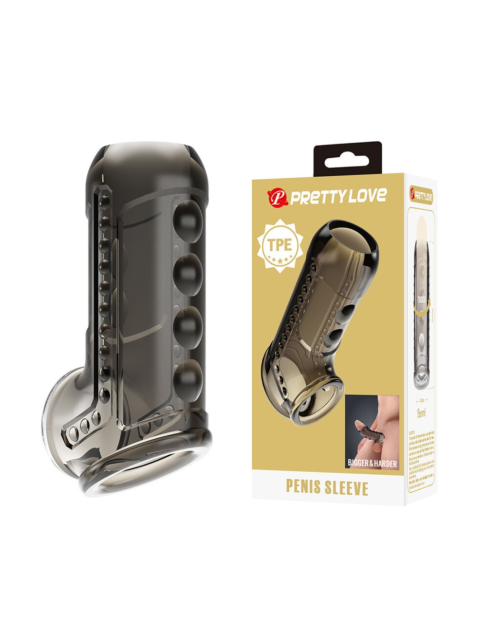 PRETTY LOVE - CAPA TEXTURIZADA PARA PÊNIS