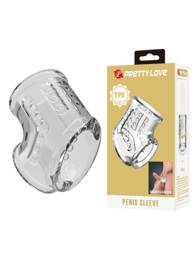PRETTY LOVE - CAPA CURTA TRANSPARENTE PARA PÊNIS