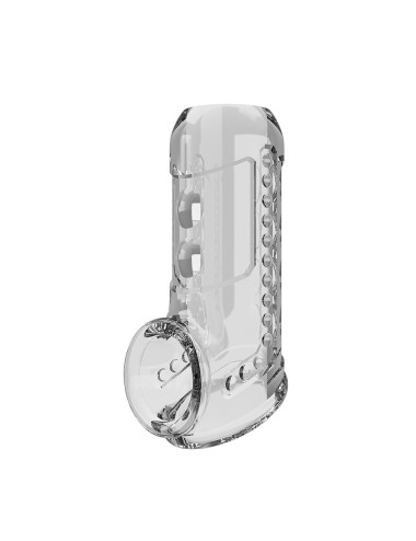 PRETTY LOVE - CAPA PENIANA TRANSPARENTE TEXTURIZADA