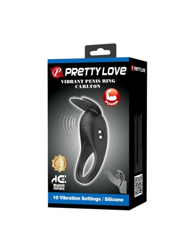 PRETTY LOVE - CARLTON ANEL PENIANO COM ESTIMULADOR CLITÓRICO
