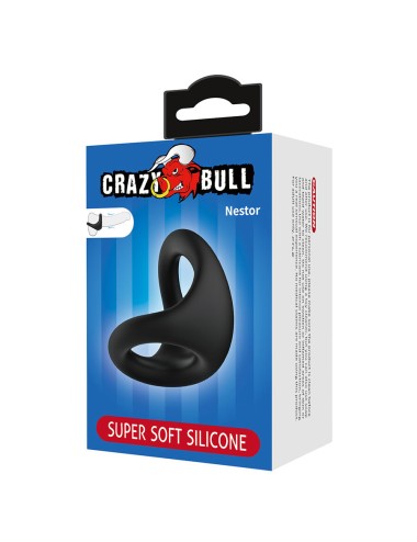 CRAZY BULL - NESTOR ANEL ERGONÔMICO PARA PÊNIS E TESTÍCULOS