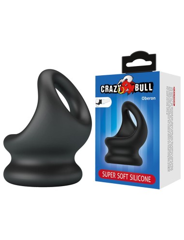 CRAZY BULL - OBERON ANEL DE SUPORTE PARA PÊNIS E TESTÍCULOS