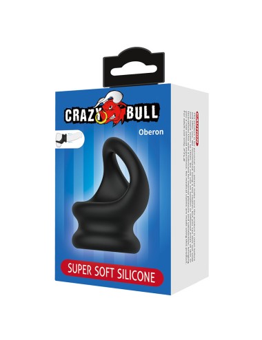 CRAZY BULL - OBERON ANEL DE SUPORTE PARA PÊNIS E TESTÍCULOS