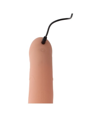 HIDDEN DESIRE - INFERNO MANGA PENIANA VIBRATÓRIA COM STRAP-ON 16 CM