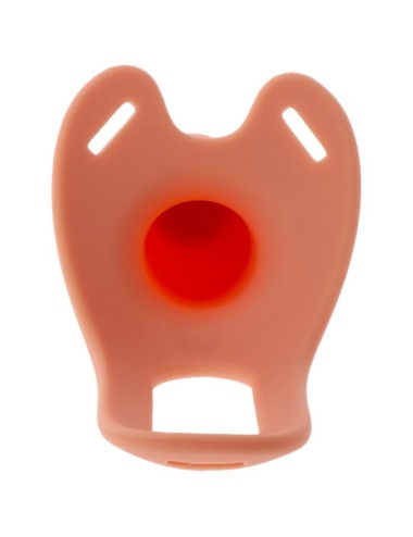 HIDDEN DESIRE - INFERNO MANGA PENIANA DE SILICONE COM STRAP-ON 18 CM