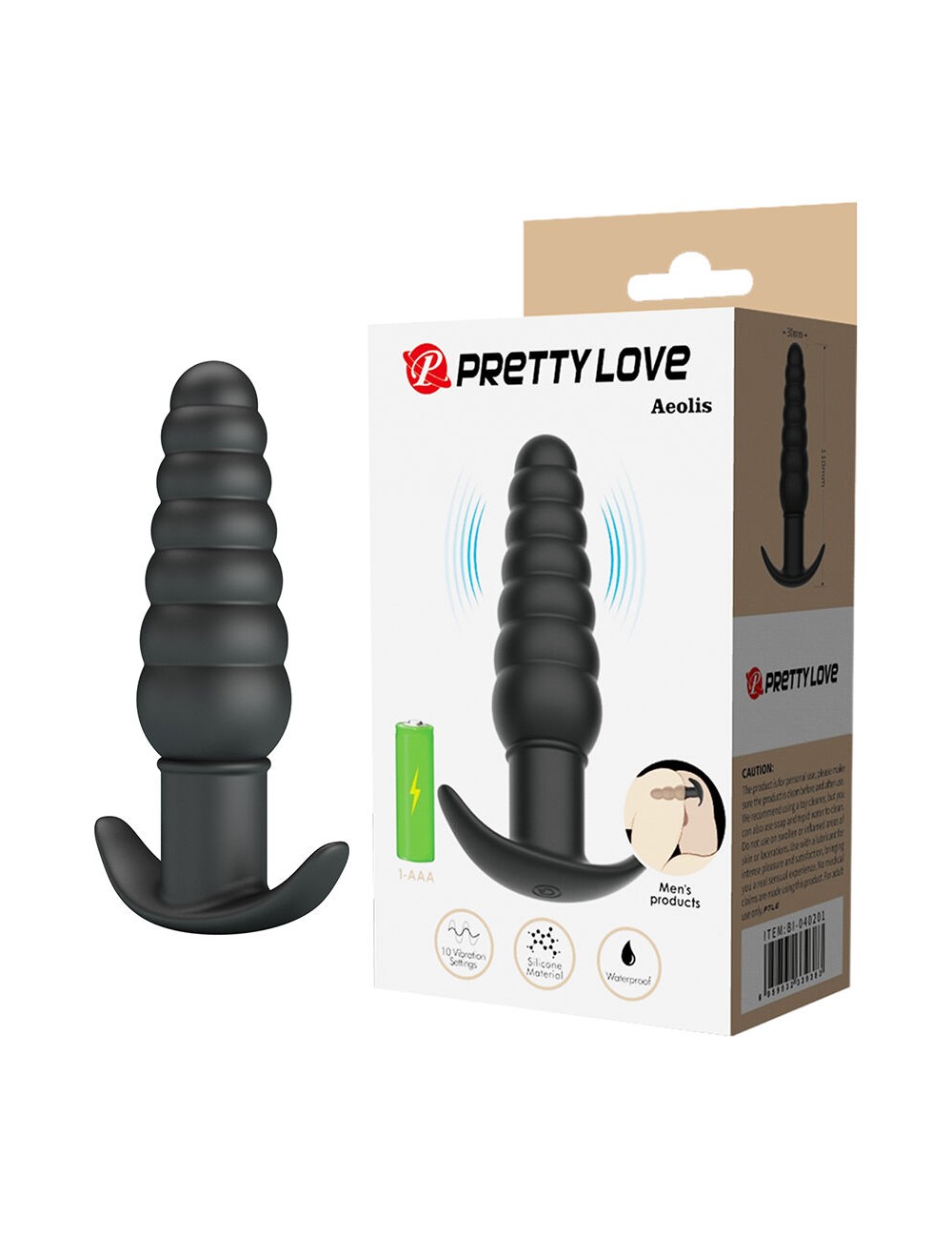 PRETTY LOVE - AEOLIS PLUG ANAL VIBRATÓRIO