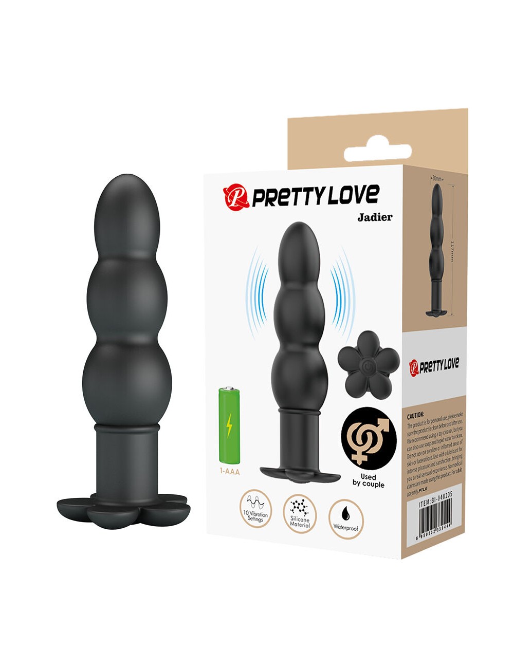 PRETTY LOVE - JADIER PLUG ANAL VIBRATÓRIO