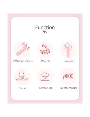 PRETTY LOVE - KISELL VIBRADOR ROSA PARA PONTO G