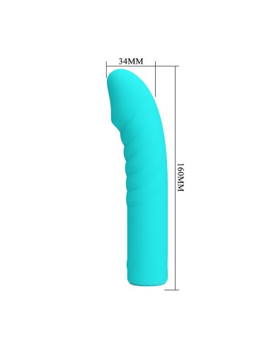PRETTY LOVE - RYLAN VIBRADOR AZUL PARA PONTO G