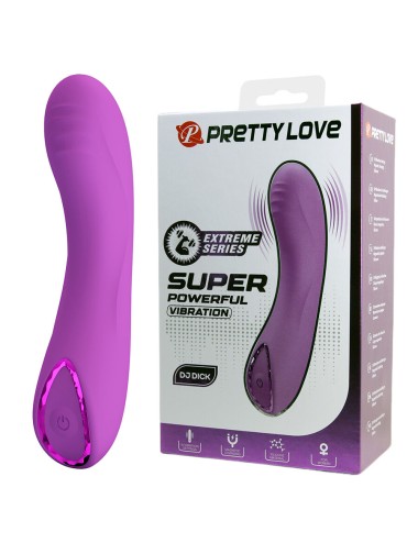 PRETTY LOVE - DJ DICK VIBRADOR ROXO PARA PONTO G