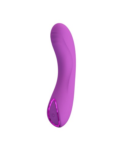 PRETTY LOVE - DJ DICK VIBRADOR ROXO PARA PONTO G